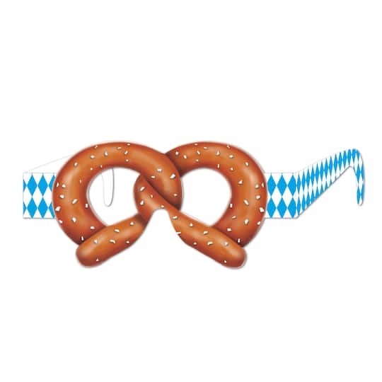 Beistle Pretzel Eyeglasses, 24ct.